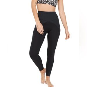 Aerie Offline Goals High Waisted Ribbed Leggings Black XL